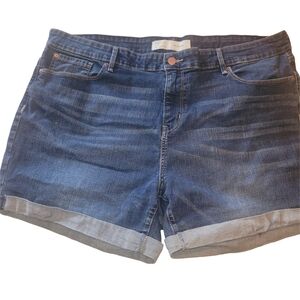Levis Mid-rise Denim Shorts 20